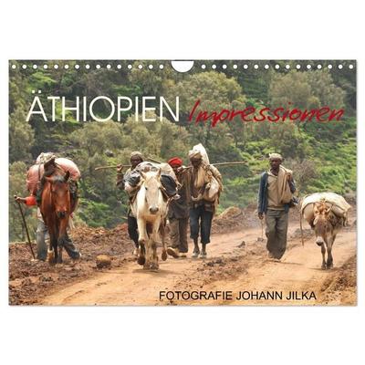 Äthiopien Impressionen (Wandkalender 2027 DIN A4 quer), CALVENDO Monatskalender