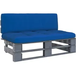 vidaXL, Gartenlounge, Paletten Mittelsofa