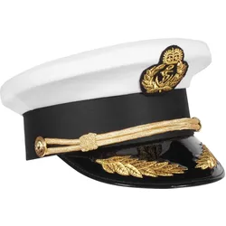 Thetru Admiralsmütze weiss