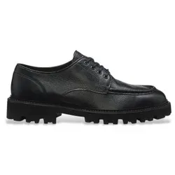 BOSS für Herren. 50573404 Julyo Derb-Schuhe aus Leder, schwarz (43), Wohnung, Schnürsenkel, Lässig, Klassisch
