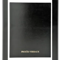 Exacompta 72E Minute book 3225 100 pages - Schwarz