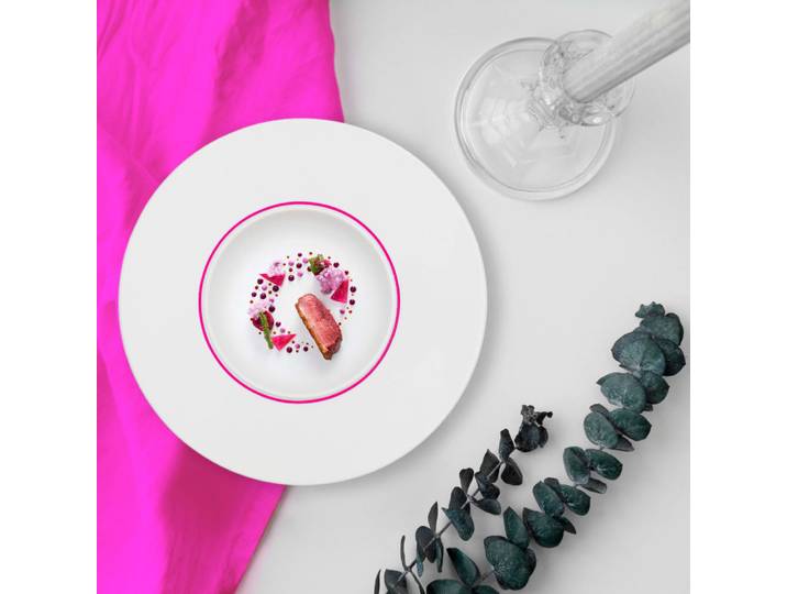 6 assiettes creuses 30 cm ligne