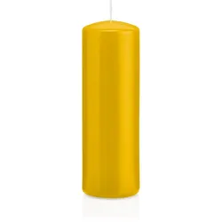 Wiedemann Kerzen Stumpenkerzen Dotter Gelb Ø 48 x 150 mm, 24 Stück