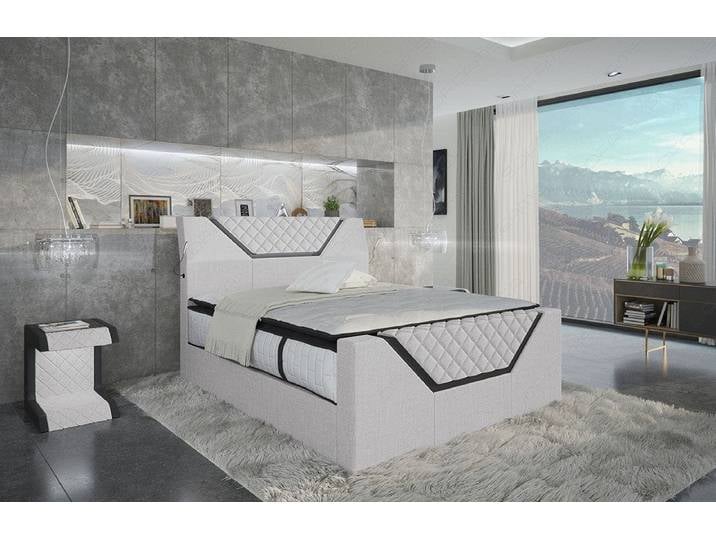 Boxspringbett Nantes Stoff