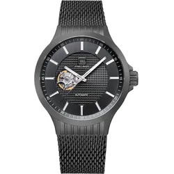 Glock GW-13-1-24 Herrenuhr Automatik mit Meshband Anthrazit
