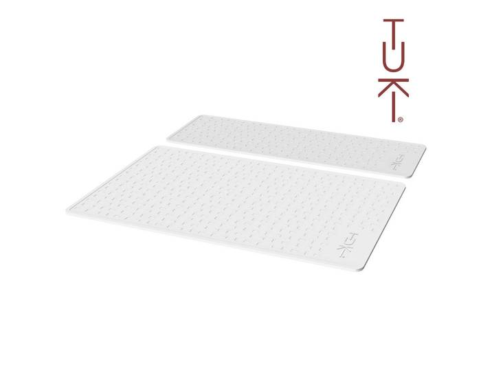 Antirutschmatten-Set Tuki, Transparent, Kunststoff, 36x1x36 cm, EN 1888, Babymöbel & Kindermöbel, Babyzimmer, Hochstühle, Lerntürme