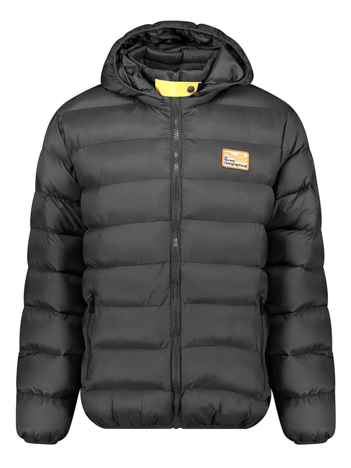 Geographical Norway Steppjacke "Avalanche" in Schwarz - XL