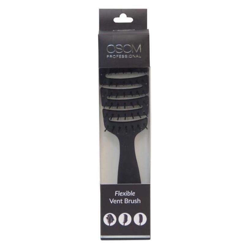 ISO Professional Hair brush, nylon, rectangular OSOM99569 (OSOM99569)