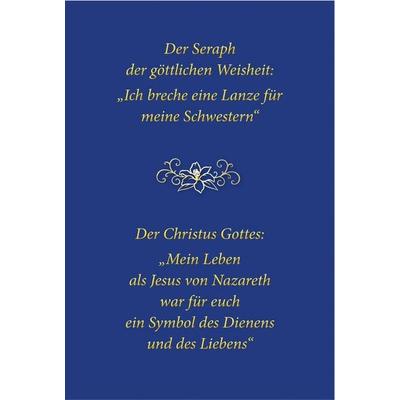 Der Seraph der göttlichen Weisheit – Ich breche eine Lanze für meine Schwestern, Gebundene Ausgabe von Gabriele, Gabriele-Verlag Das Wort,
