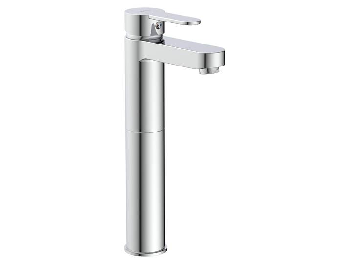 SCHÜTTE Waschtischarmatur ELEPHANT, Design Wasserhahn Bad für Aufsatz-Waschbecken, Mischbatterie Waschbecken in Chrom