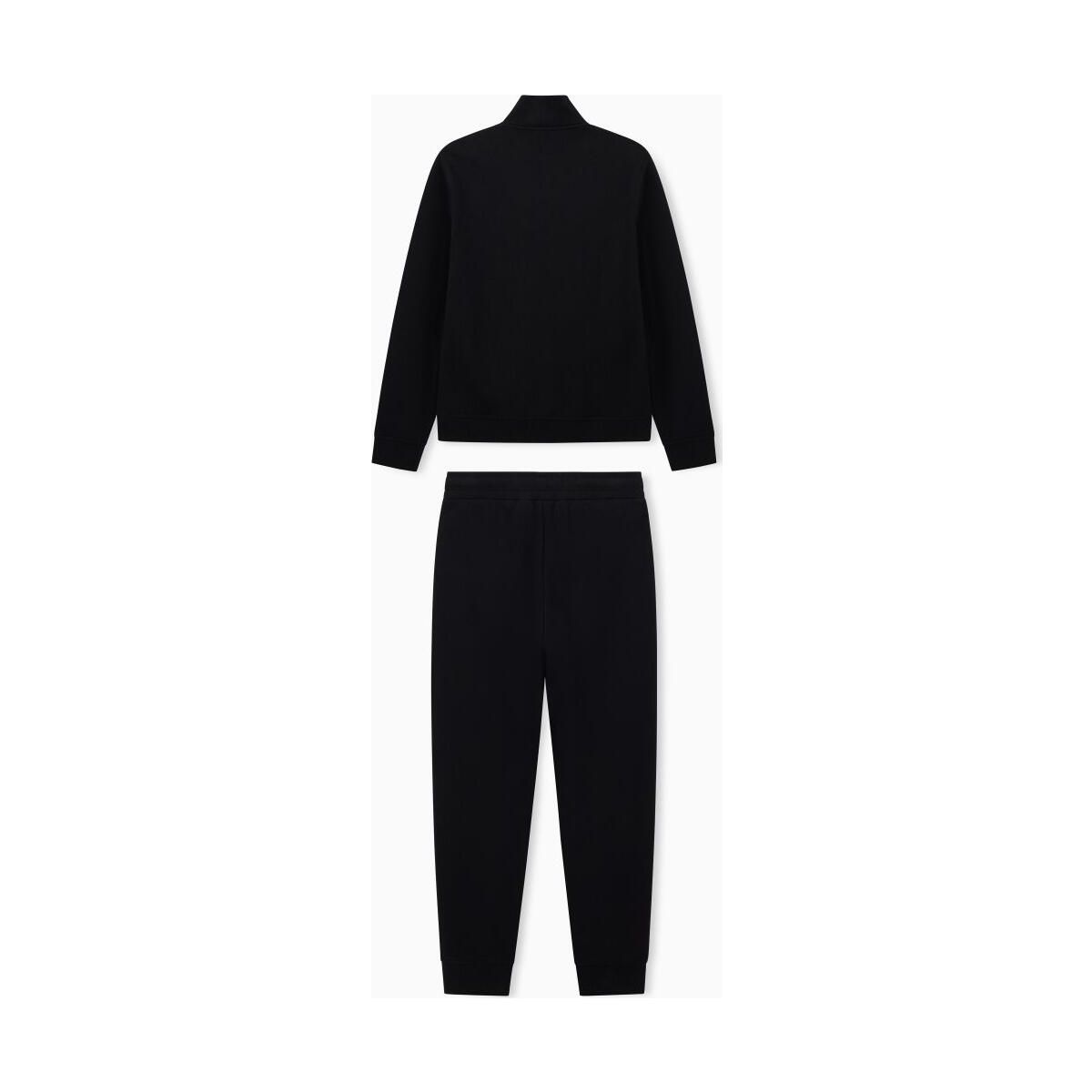 EA7 Train Refined M T-suit TT Full Zip CH CO PA - Train Refined M T-suit TT Full Zip CH CO PA black (UC001) M 7M002236 AF21822-UC001-M