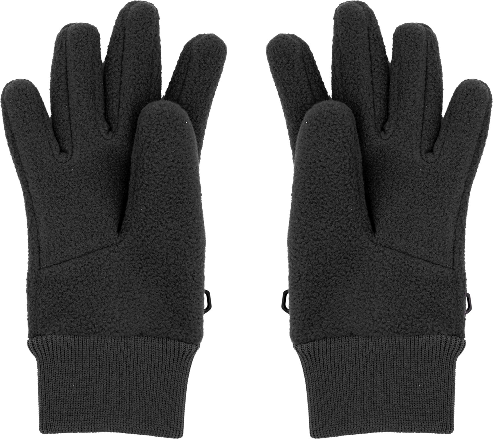 Fleecehandschuhe MAXIMO, Jungen, Gr. 6, schwarz, Fleece, Kunstfaser, unifarben, Handschuhe Fleecehandschuhe, Boucle-Optik, Strickbündchen, basic, weich, für alle Aktivitäten schwarz 6