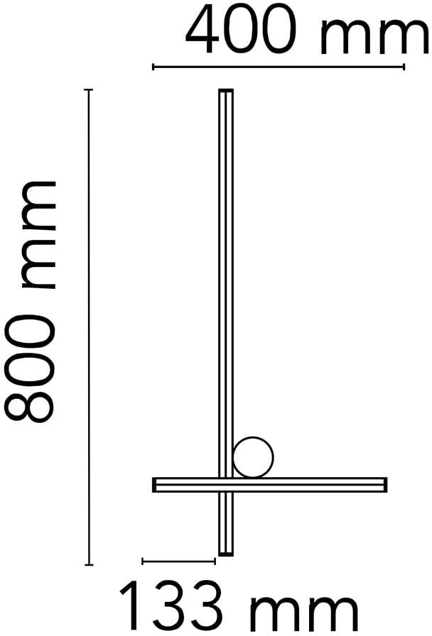 Flos Coordinates Wall 2 Wandleuchte (champagner) champagner
