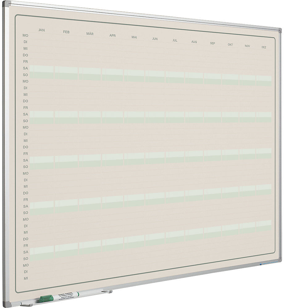 Jahresplaner Elegance, deutsch, BxH 1200 x 880 mm SMIT VISUAL