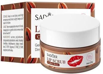 Uplift Essentials Fruit Series Strawberry Lip Scrub Revitalizing Dead Skin Removal & Brightening Therapy coffee Beans