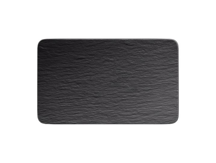Villeroy & Boch Assiette Manufacture Rock 17x28 cm Noir