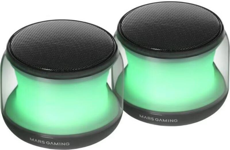 Mars Gaming Altavoces Ms-Aura Bluetooth 15w Rgb Talla Única Unisex