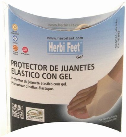 HERBI FEET Gel Protector Elástico Juanetes