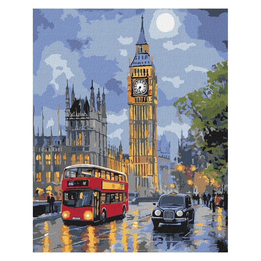 Ideyka Malen nach Zahlen - London bei Nacht (KHO3662)