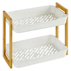 5Five, Regal, Organizer pod prysznic stojący NATUREO, 27 x 20,5 x 35 cm (27 x 20.50 x 35 cm)