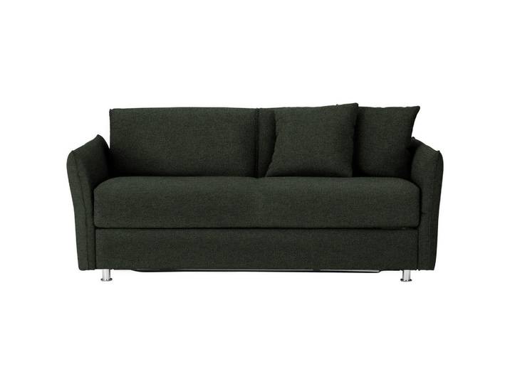 Bali Schlafsofa, Dunkelgrün, Metall, 194x85x100 cm, Textiles Vertrauen - Oeko-Tex®, Made in Germany, Oeko-Tex® Standard 100, Stoffauswahl, Wohnzimmer, Sofas & Couches, Schlafsofas