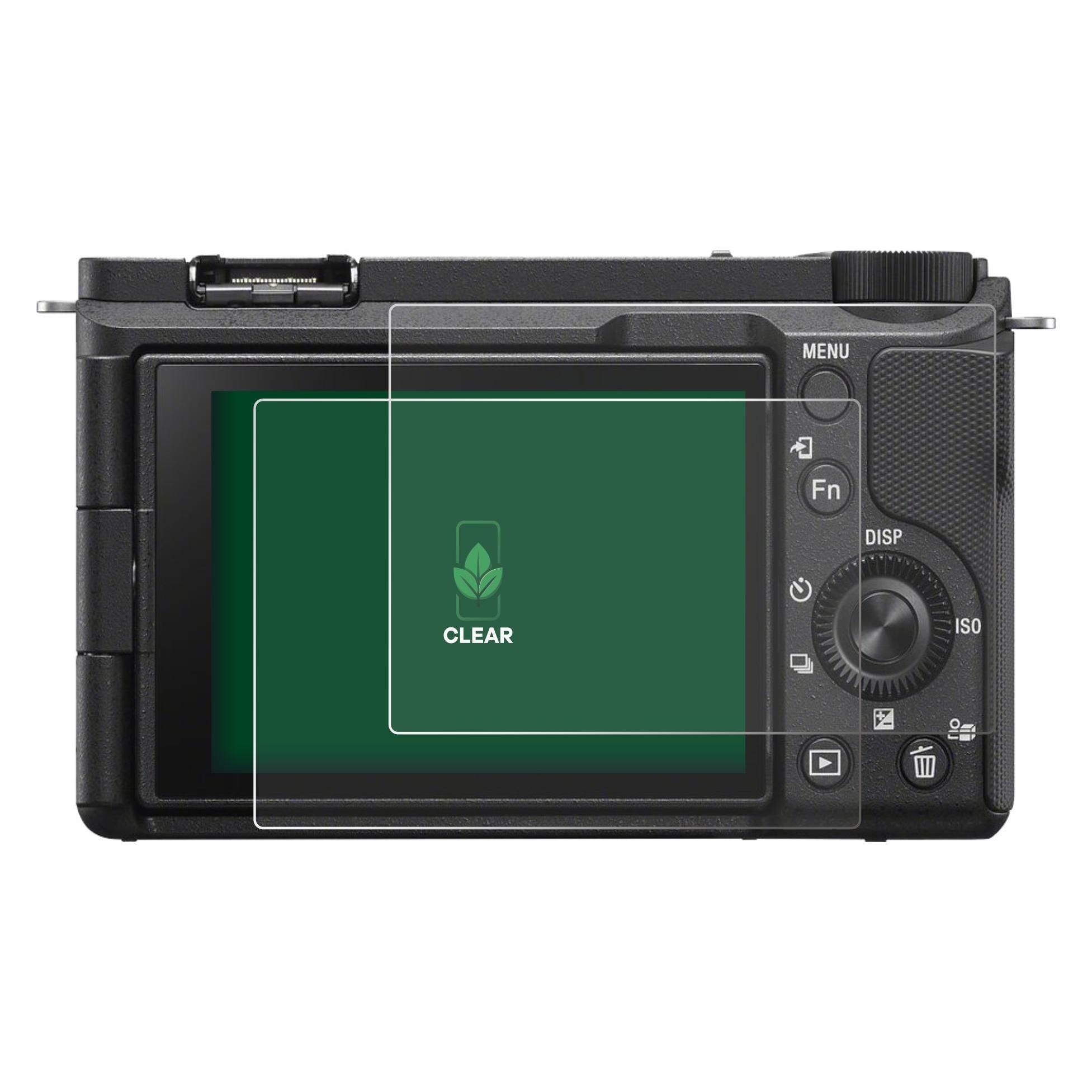 ScreenLeaf Schutzfolie für Sony Alpha ZV-E10 II Displayschutz Display Schutz Folie Klar Transparent (6155619)