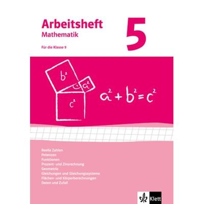Reelle Zahlen, Potenzen, Funktionen, Geometrie, Gleichungssysteme, quadratische Gleichungen. Ausgabe ab 2009, Geheftet von , Klett Schulbuchverlag,
