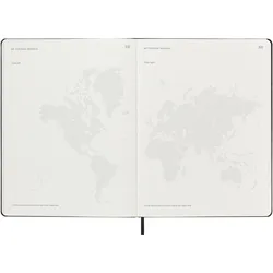 Moleskine, Agenda, Smart Kalender Professional Wochen-Notizkalender XL Schwarz 2027 (1 Woche / 2 Seiten)