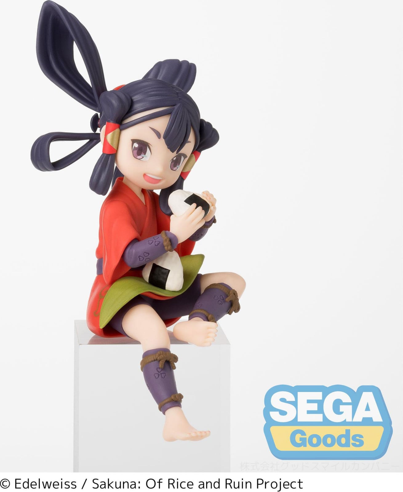 Sega Sakuna: Of Rice and Ruin PVC-beeldje Perching versie anime-stijl 14 cm