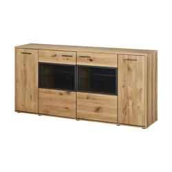 Woodford Sideboard  Oakland , holzfarben , Maße (cm): B: 184 H: 90 T: 44.0