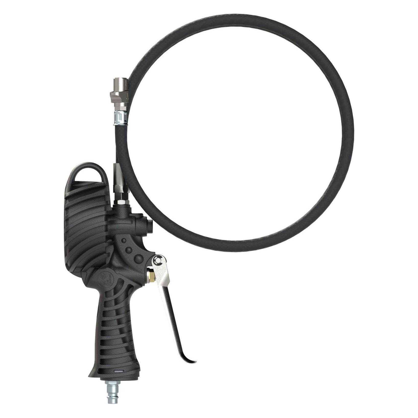 Magni Hand-Reifenfüllmesser mit Quickstecker, drehbar, geeicht, Manom. Ø80mm, 0-12bar/170psi RIEGLER (66400811)