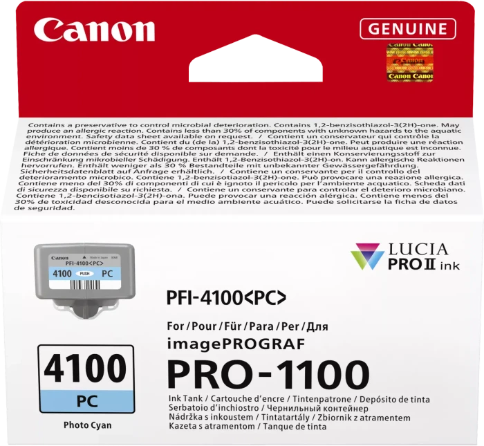 Canon PFI-4100PC Foto Zyan, 80ml