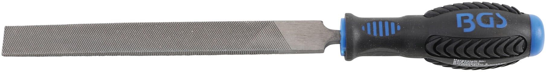 BGS Werkstattfeile 6570, flachstumpf, Hieb 1, 150 mm ; BGS technic)