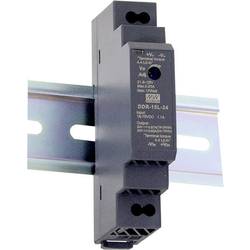 MEAN WELL DDR-15G-15 Hutschienen-DC/DC-Wandler (DIN-Rail) 15 V/DC 1 A 15 W Anzahl Ausgänge:1 x Inhalt 1 St.