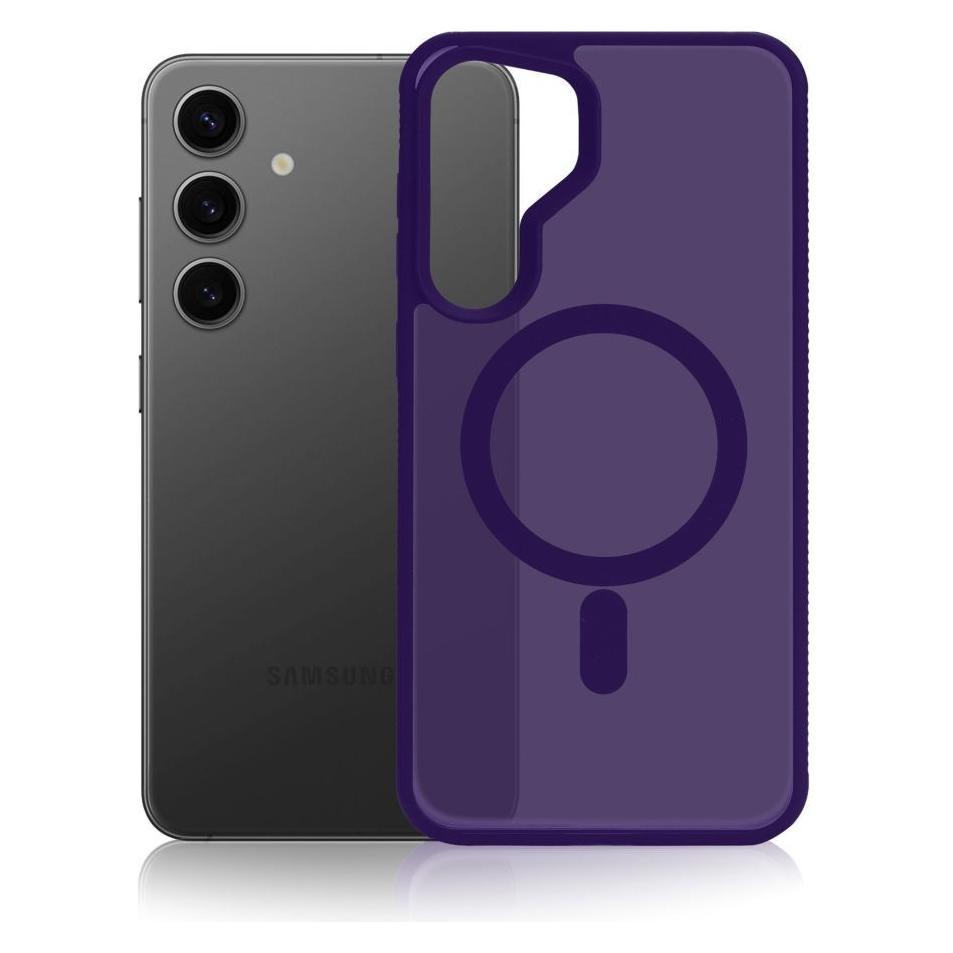 3MK Samsung Galaxy S24 - Smoke MagCase Purple (Samsung Galaxy S24) (5903108741330)