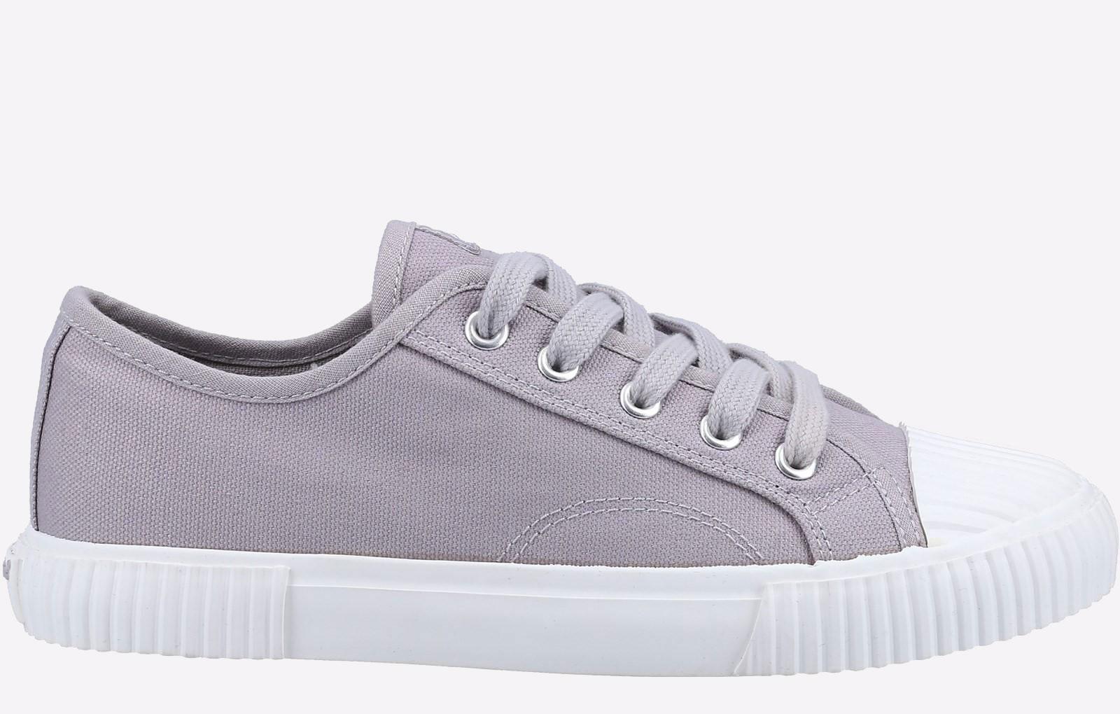 Hush Puppies Brooke Stoff Damen Graue Turnschuhe