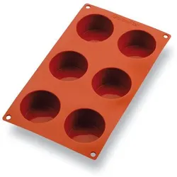 Matfer Gastroflex Backform GN 1/3 325x176 für 6 Muffins, 7 cm (257915)