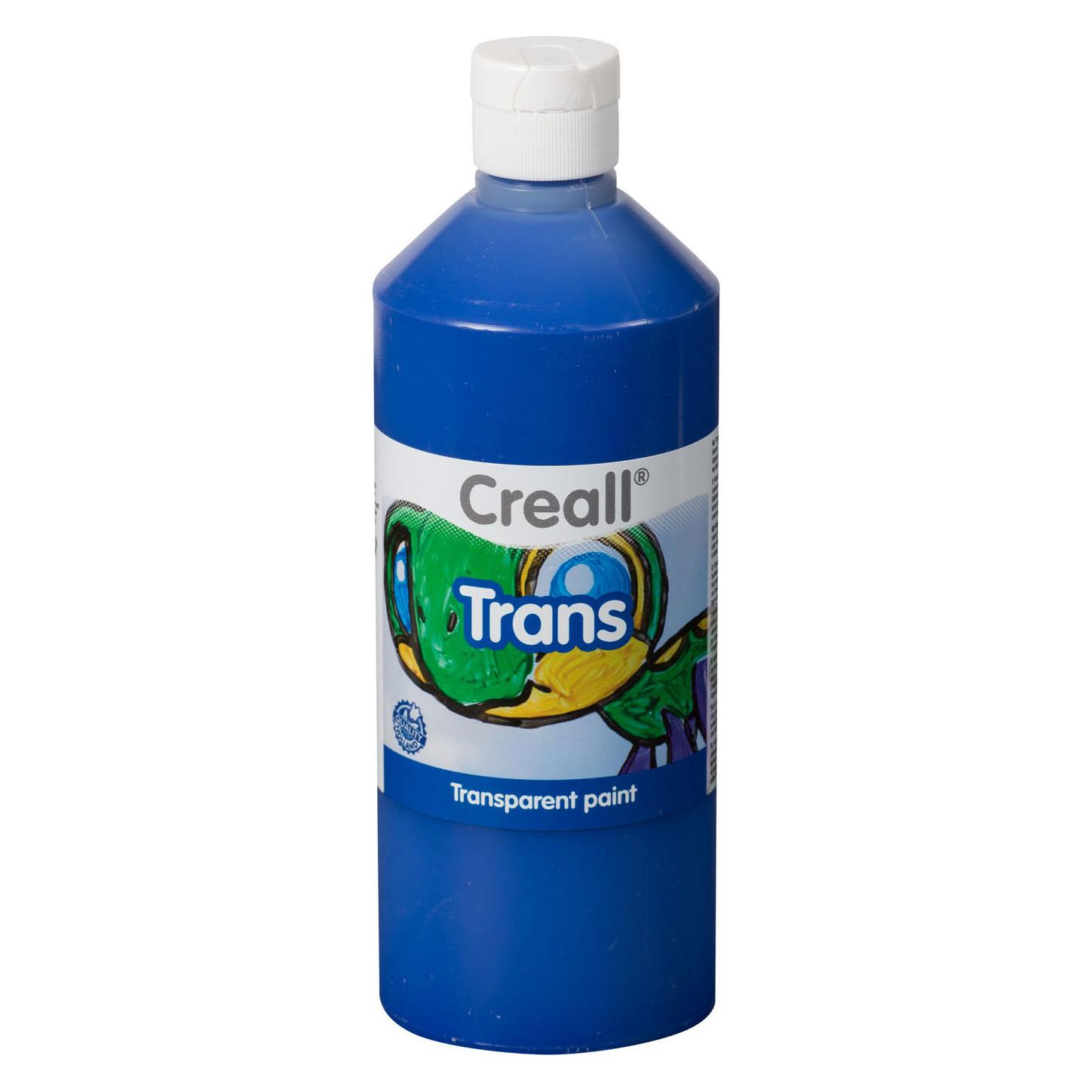 Creall Transparante Verf Blauw, 500ml (500 ml) (19880803)