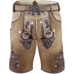Kurze Wildbock Lederhose Toni