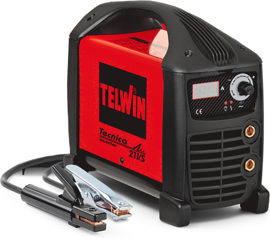 Telwin 211S ACX - Inverter Schweißgerät Elektrode und TIG mit Gleichstrom - 180 A