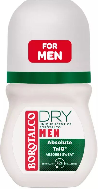 Borotalco - Deo Men Extra Dry Unique Scent Roll On, 50 ml
