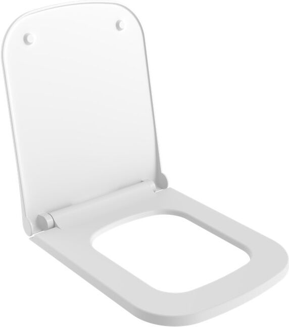 Bocchi Firenze Tutti Slim Soft Close Toilet Seat in Matte White Matte White 35.5cm W X 44.5cm D