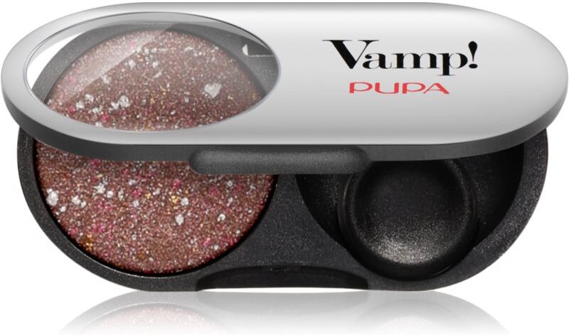 PUPA Milano Vamp! Radiant Baked Eyeshadow long-lasting shimmer eyeshadow shade 403 Fancy Brown - GEMS 1 g