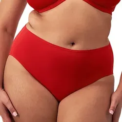 Elomi Smooth Full Brief Rot Viskose XL/XXL Damen