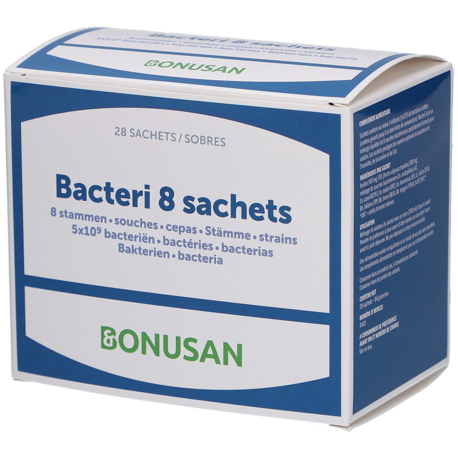 Bonusan Bacteri 8 Sachets 28st 28 St Beutel