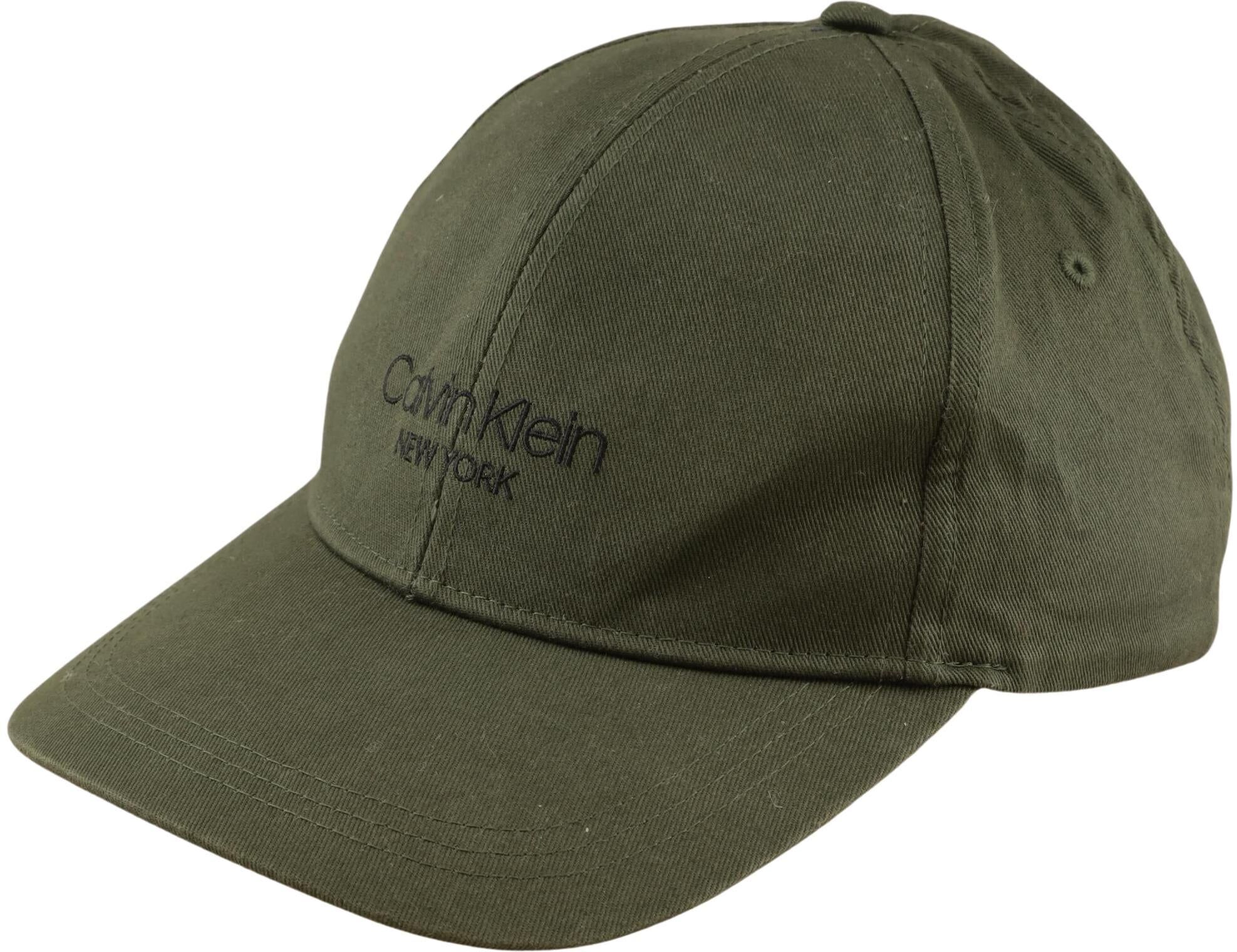 Calvin Klein Damen Hut oder Mütze, Grün, Gr. Onesize, Baumwolle - Second Hand