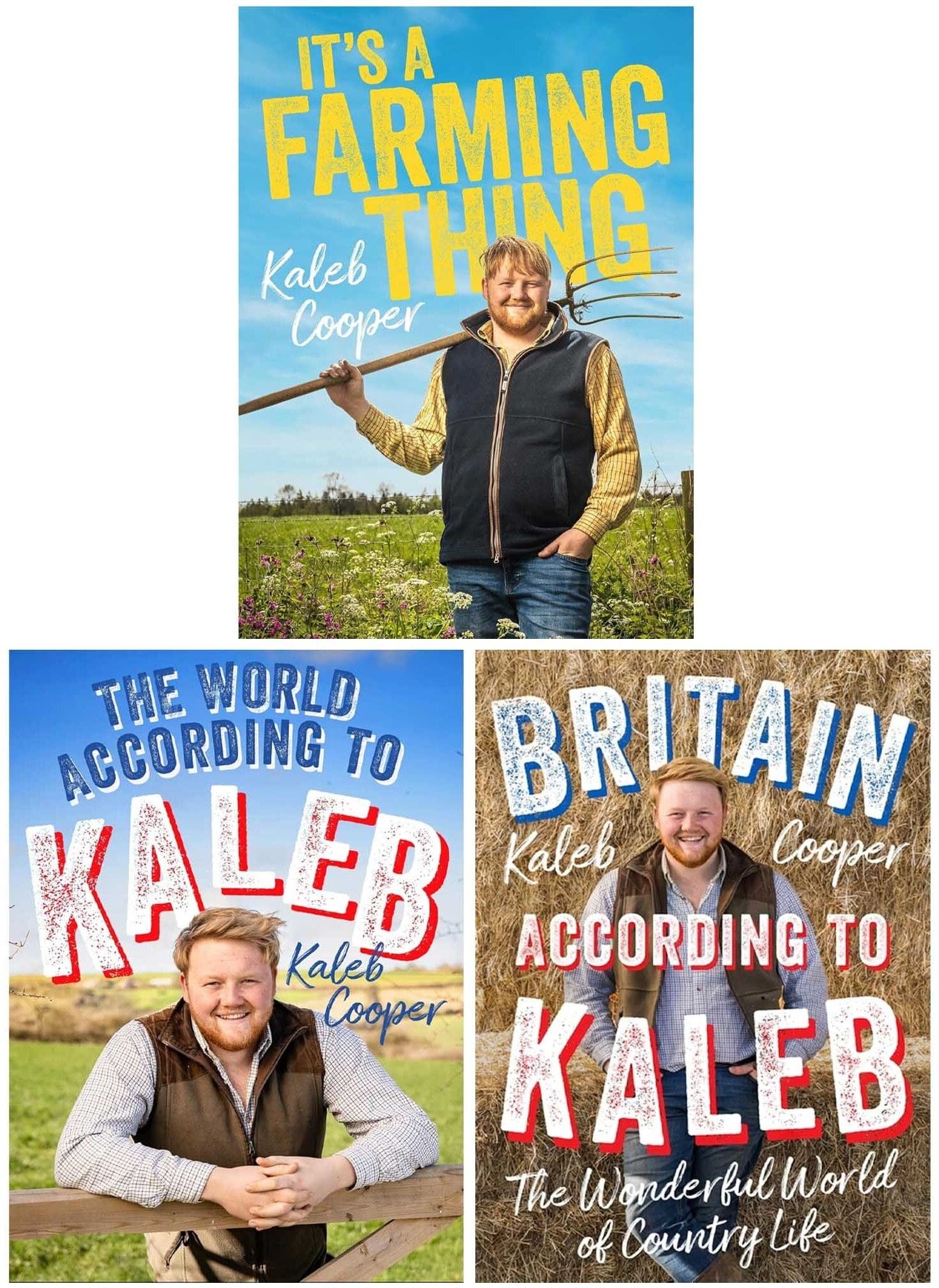 Kaleb Cooper 3 Books Collection Set - Non Fiction - Hardback Hachette