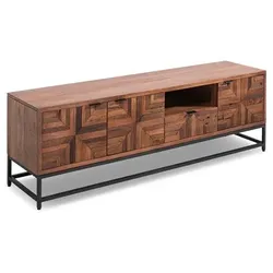 TV-Lowboard Apex Holz Orange Mango
