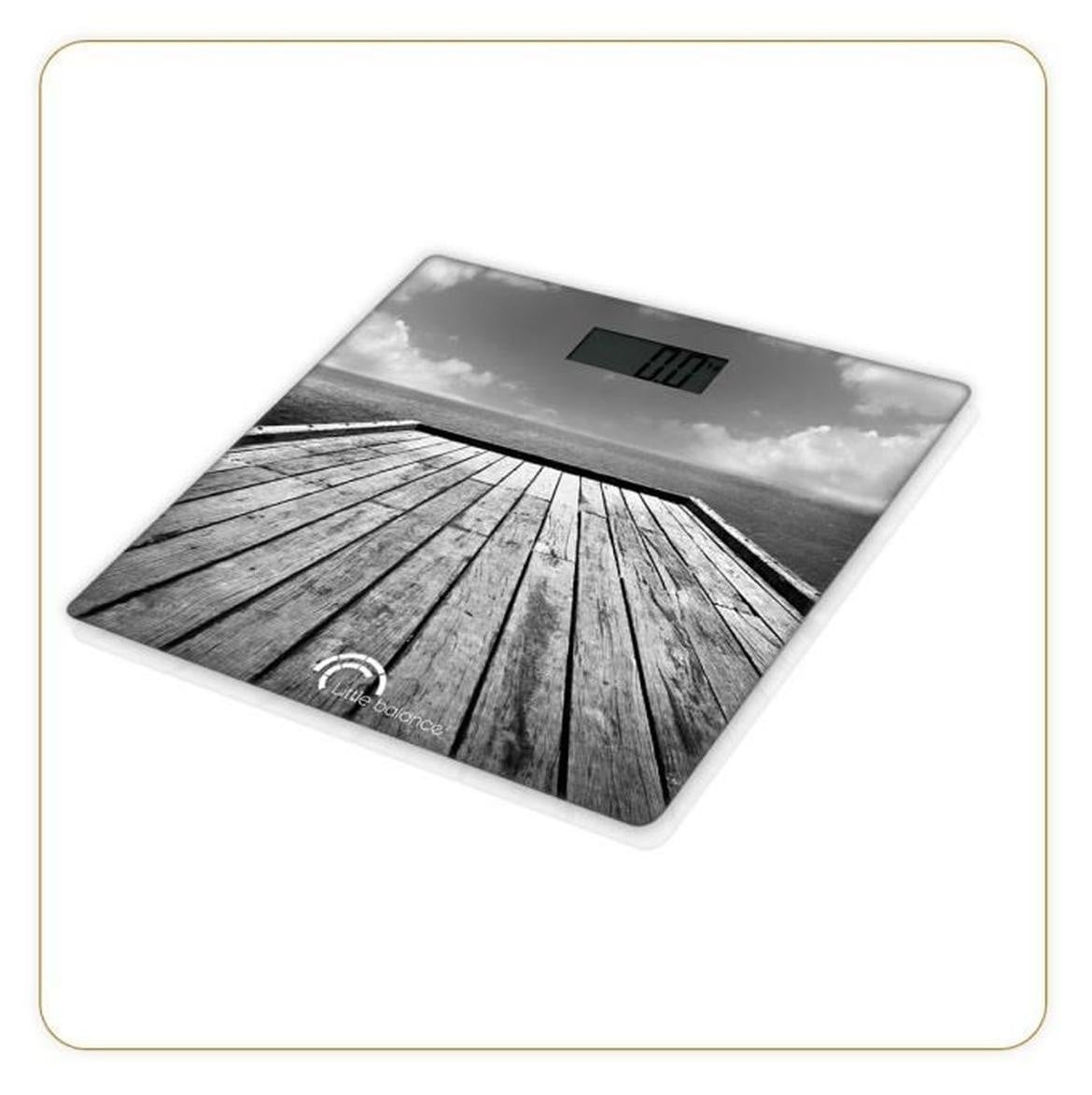 Little Balance 8107 Landscape persoonlijke elektronische weegschaal met ponton design