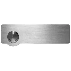 Klingelschild serafini Edelstahl 30.6580.03
